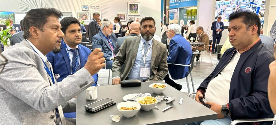 ITMA 2023 at Truetzschler booth