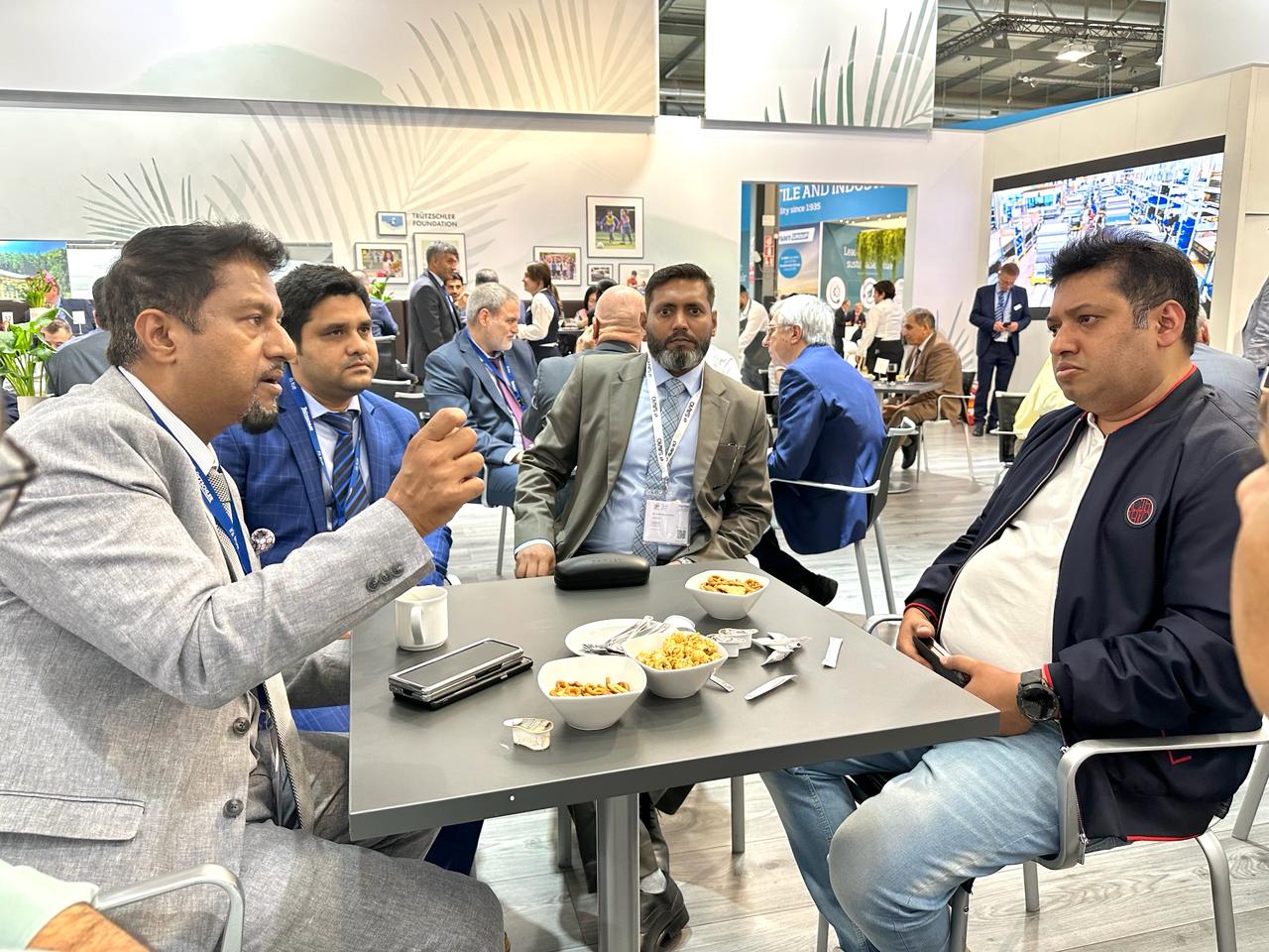 ITMA 2023 at Truetzschler booth